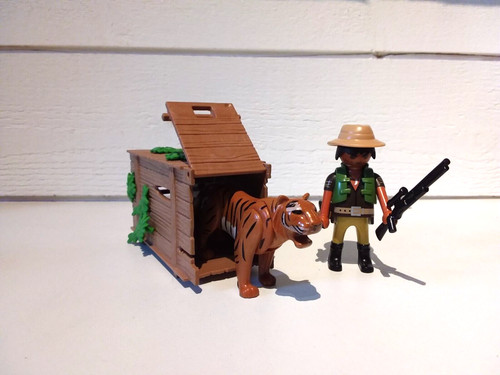 Playmobil lot braconnier - playmobil,